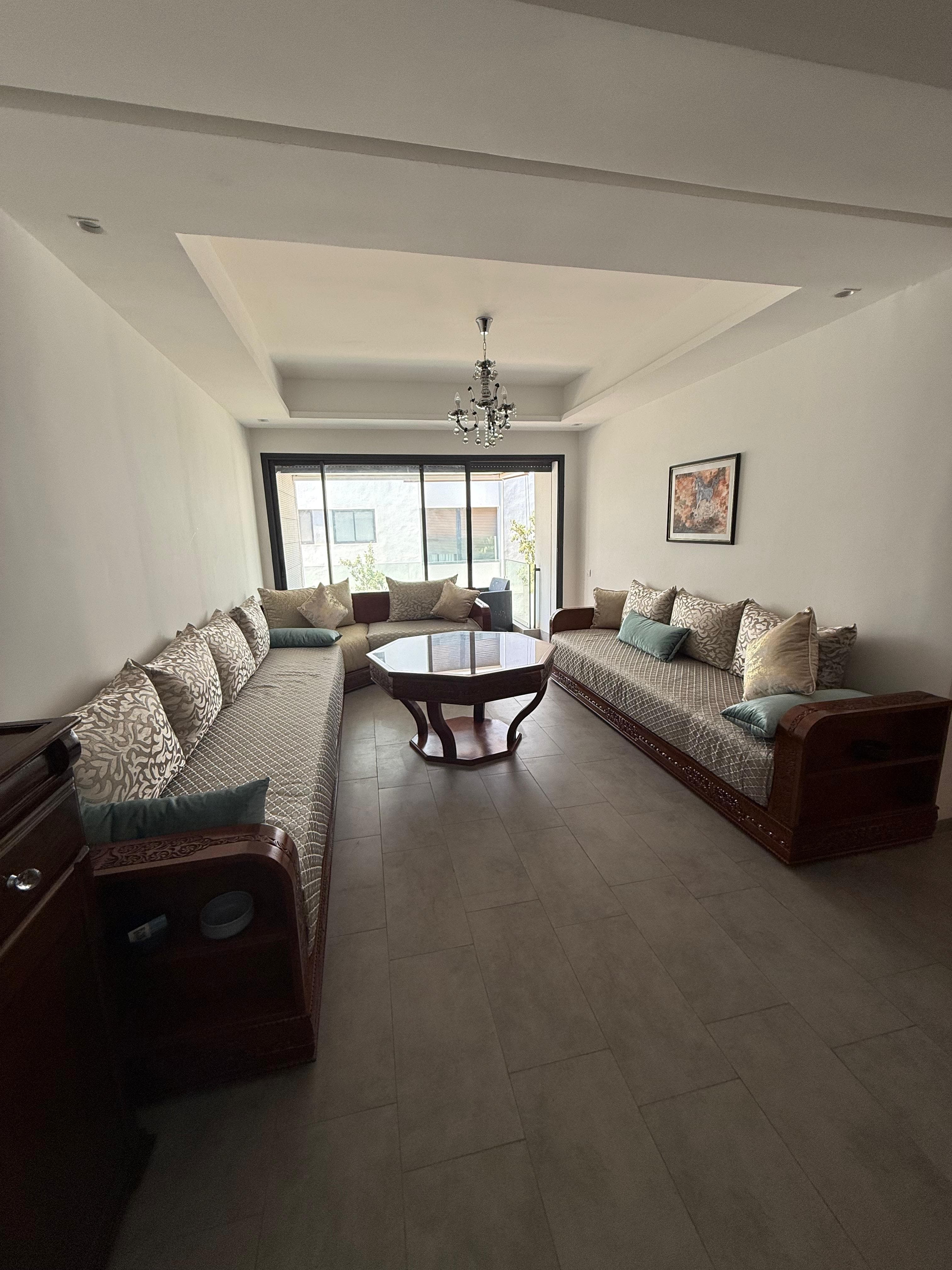 À louer – Appartement meublé à Sables d’Or, Temara